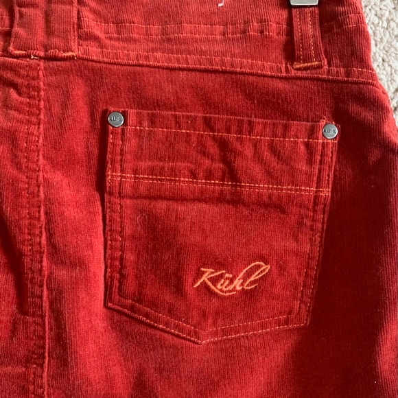 KUHL Kory Skirt Corduroy Outdoors Hiking Burnt Sienna Size 2 - Picture 4 of 7